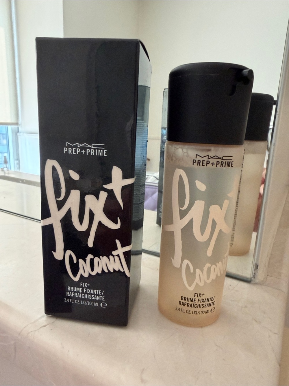 NWT MAC Cosmetics Prep + Prime Fix+ Coconut Hydrating Setting Spray